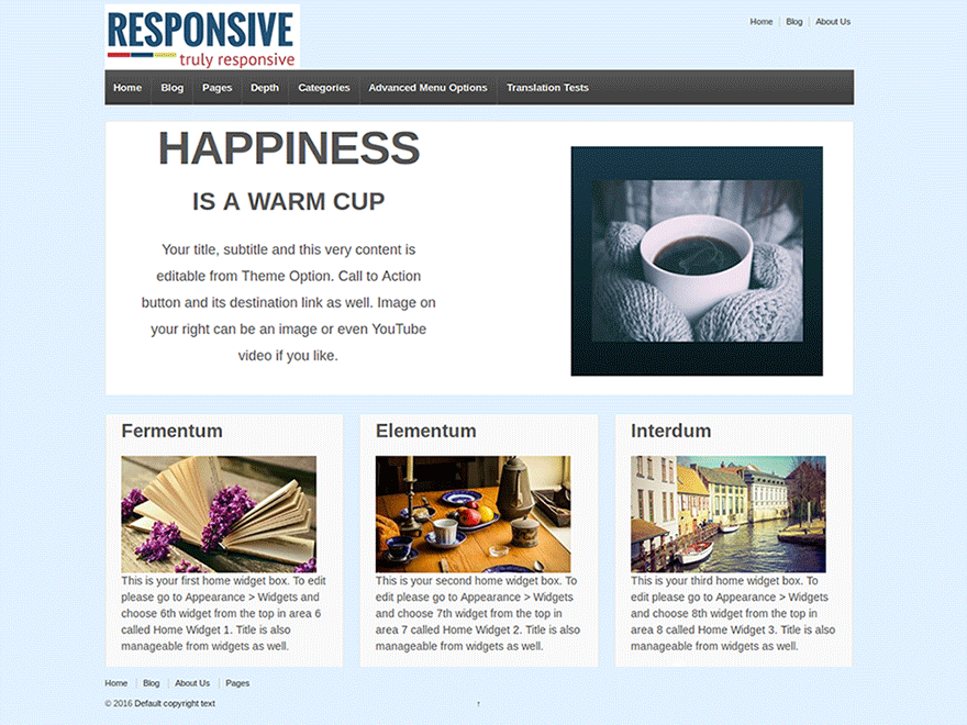 templates wordpress