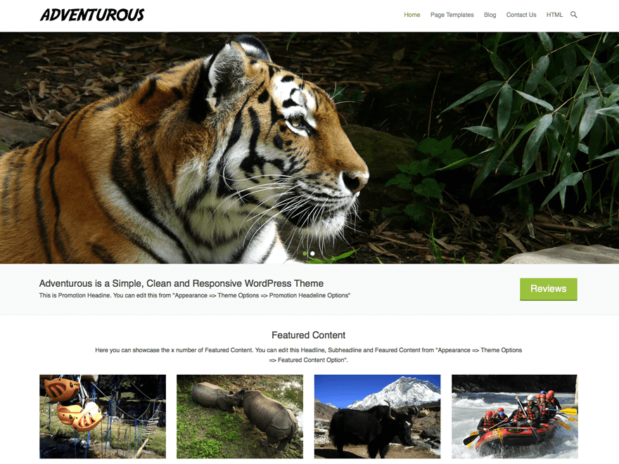 templates wordpress
