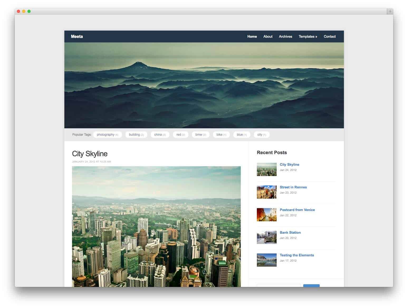 templates wordpress