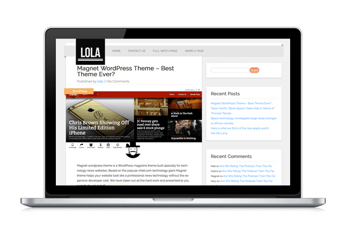 templates wordpress