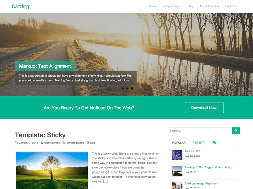 templates wordpress