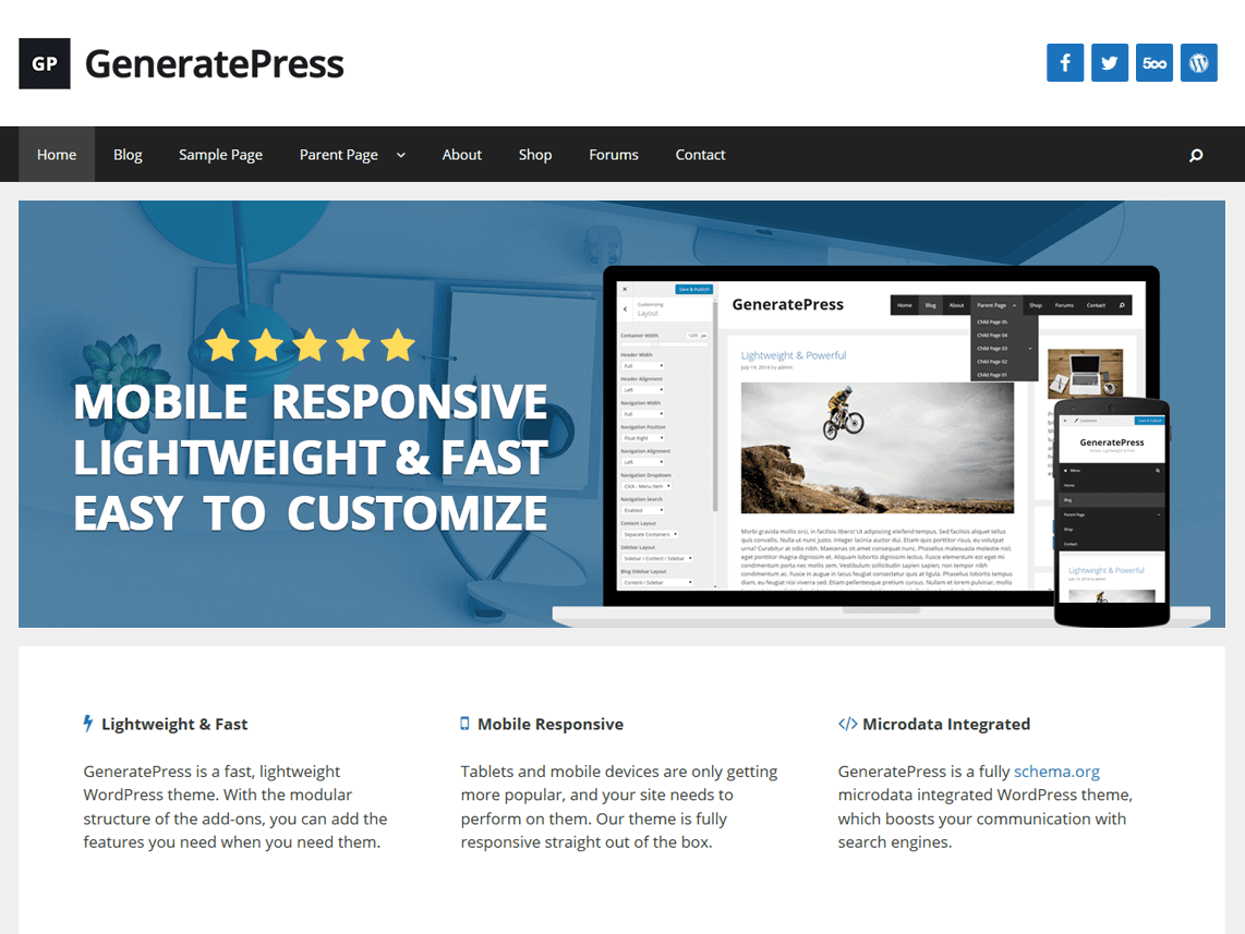 templates wordpress