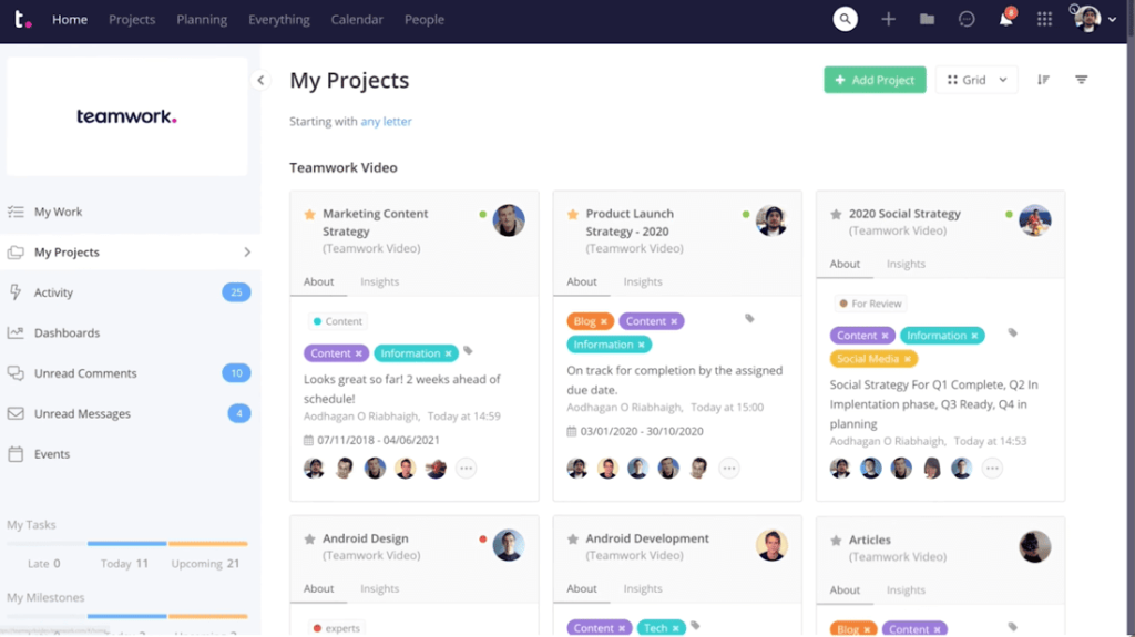 Teamwork - Marketing Agency Software
